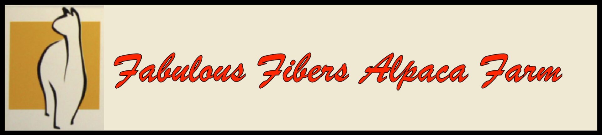 A red and white banner with the words " des fibers " written in it.